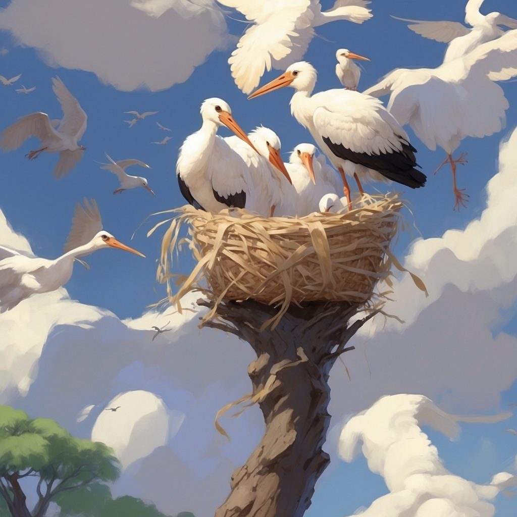 The Storks - ThatsMyStorybook.com